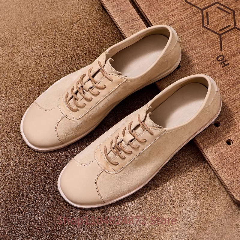 Leatherwork Designs - Designer Shoes Men Genuine Leather Lace-up