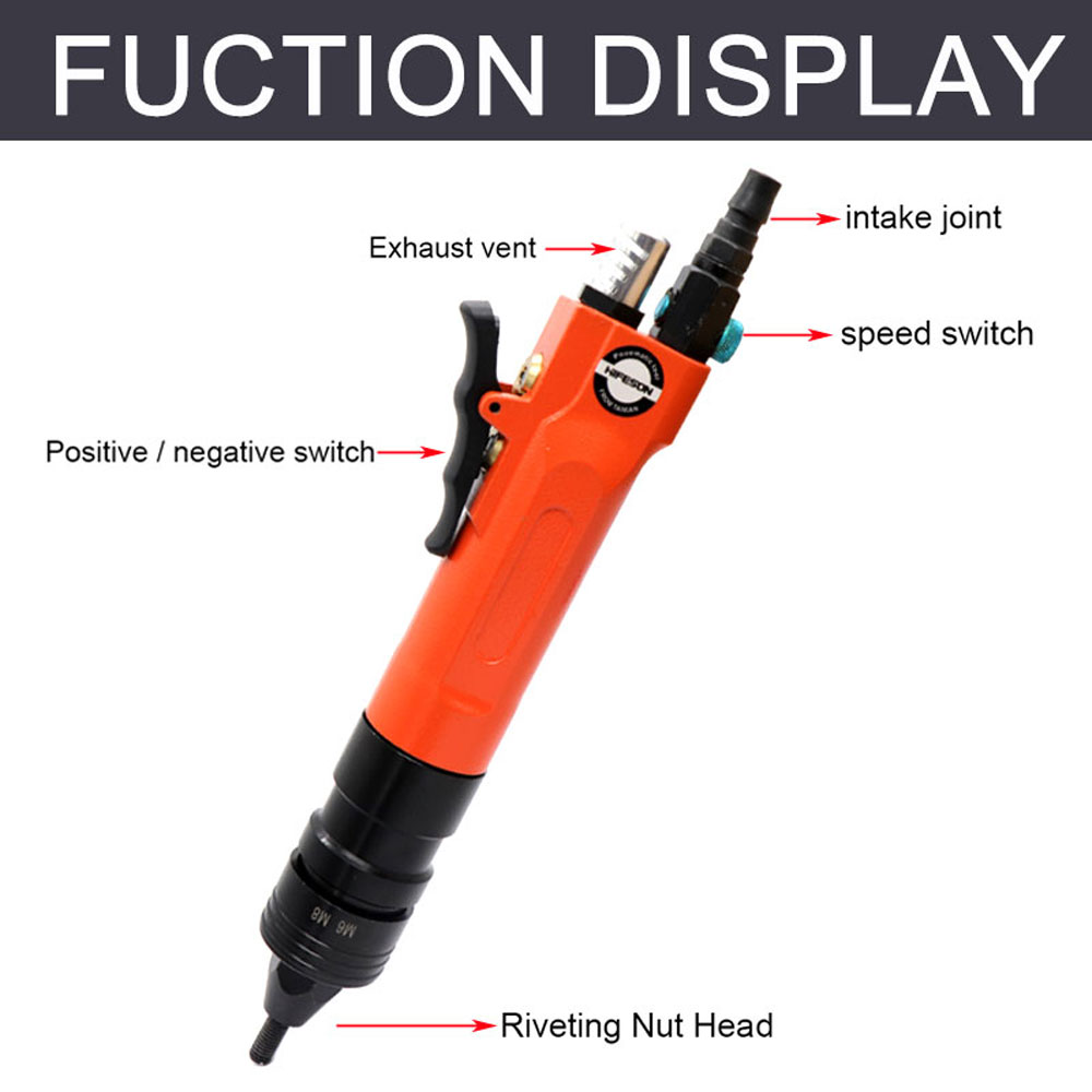 HIFESON Pneumatic Air Rivet Nu - огляд і ціна Rivet Setter Tool
