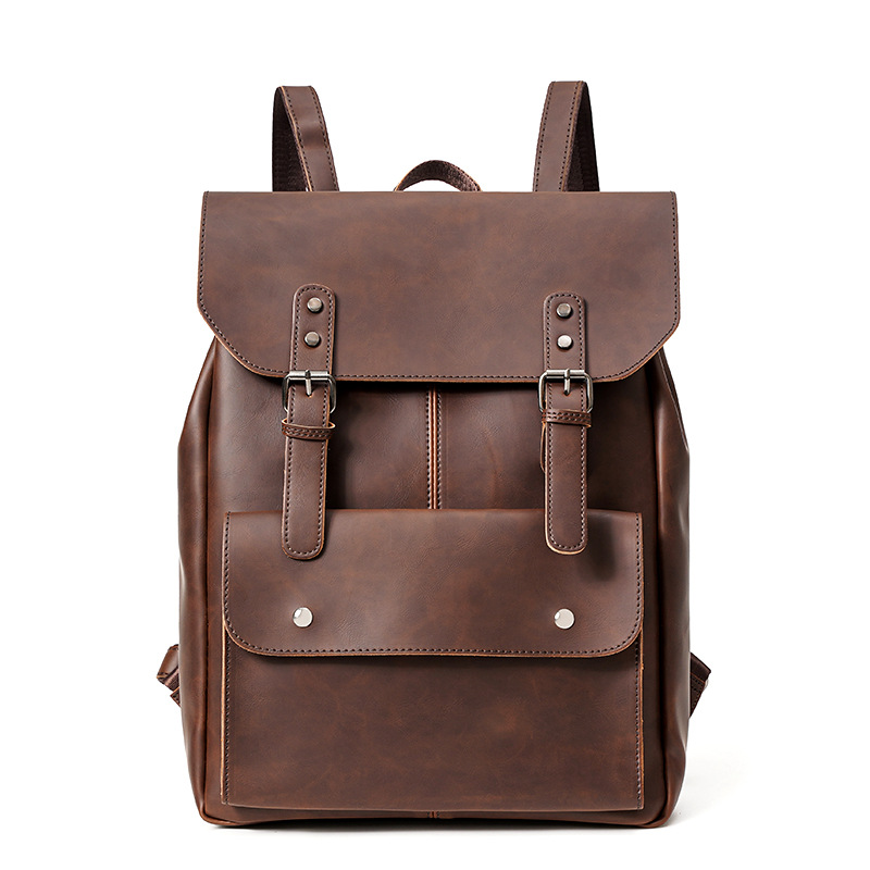 Vintage Men's Leather Backpack - огляд і ціна Leather Work Rucksack Mens