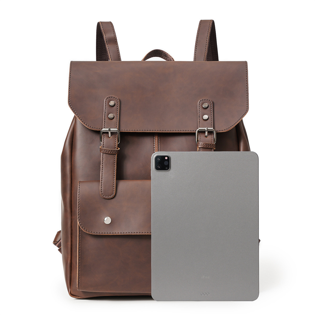 Vintage Men's Leather Backpack - огляд і ціна Leather Work Rucksack Mens
