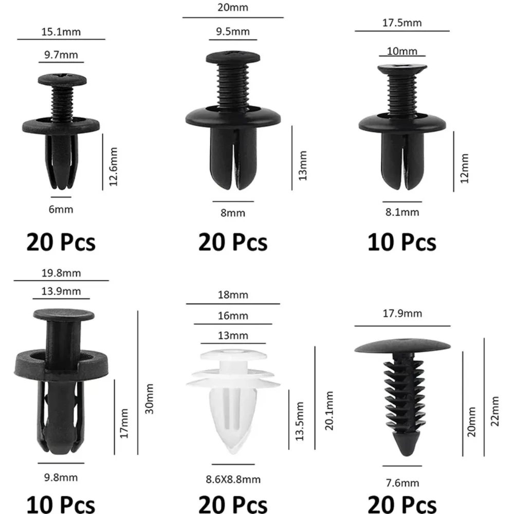 New 100pcs Car Plastic Clips F - огляд і ціна Rivet Setter Tool