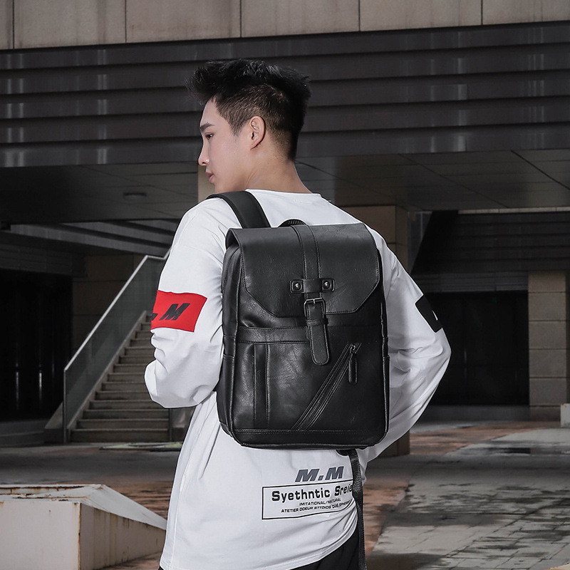 AOTIAN High Quality Business P - огляд і ціна Leather Work Rucksack Mens