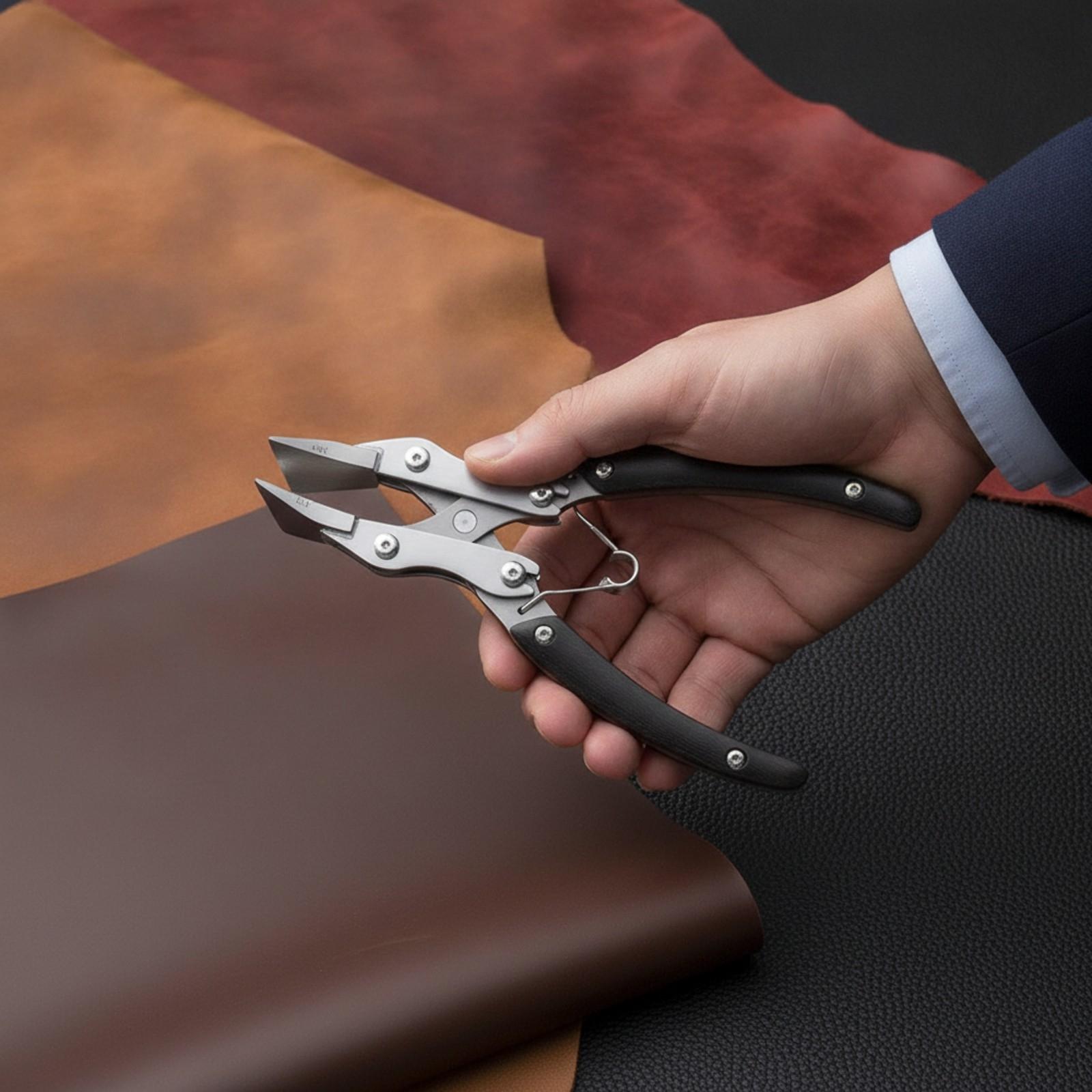 Flat Nose Pliers Leather Craft - огляд і ціна Leatherwork Hand Press