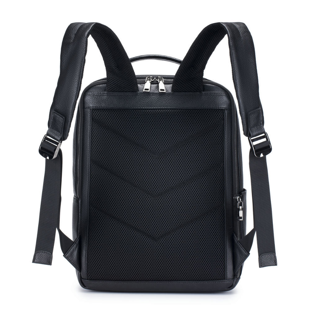 Man Genuine Leather Travel Bac - огляд і ціна Leather Work Rucksack Mens