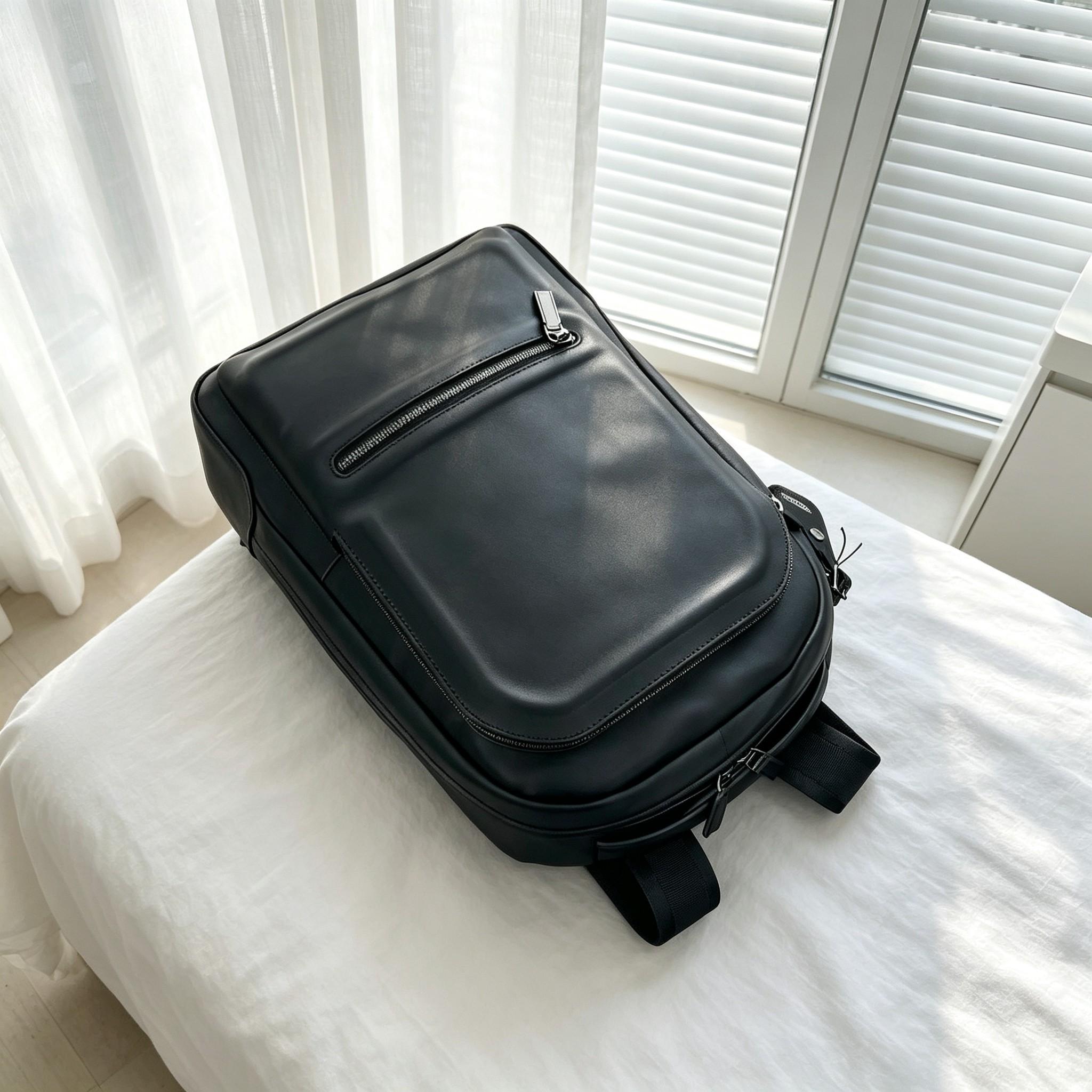 Business Commuter Backpack for - огляд і ціна Leather Work Rucksack Mens