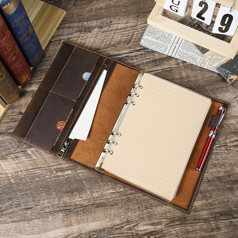 Journal Cover with Genuine Lea - огляд і ціна Leather Work Diary Covers