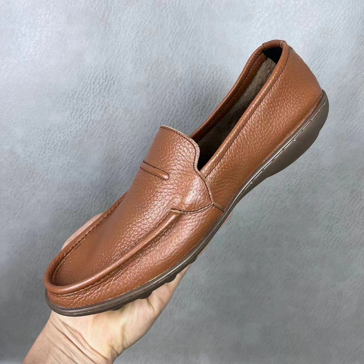 Low-Top Round Toe Men's Leathe - огляд і ціна Leatherwork Designs