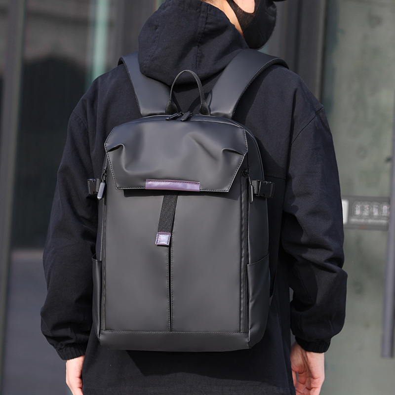 Waterproof Pu Leather Business - огляд і ціна Leather Work Rucksack Mens