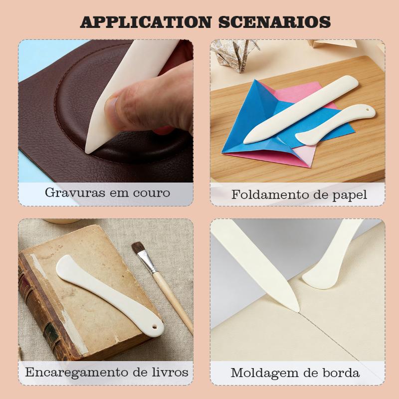 2Pcs Wear Resistant Leather Wo - огляд і ціна Bone Folder Tool