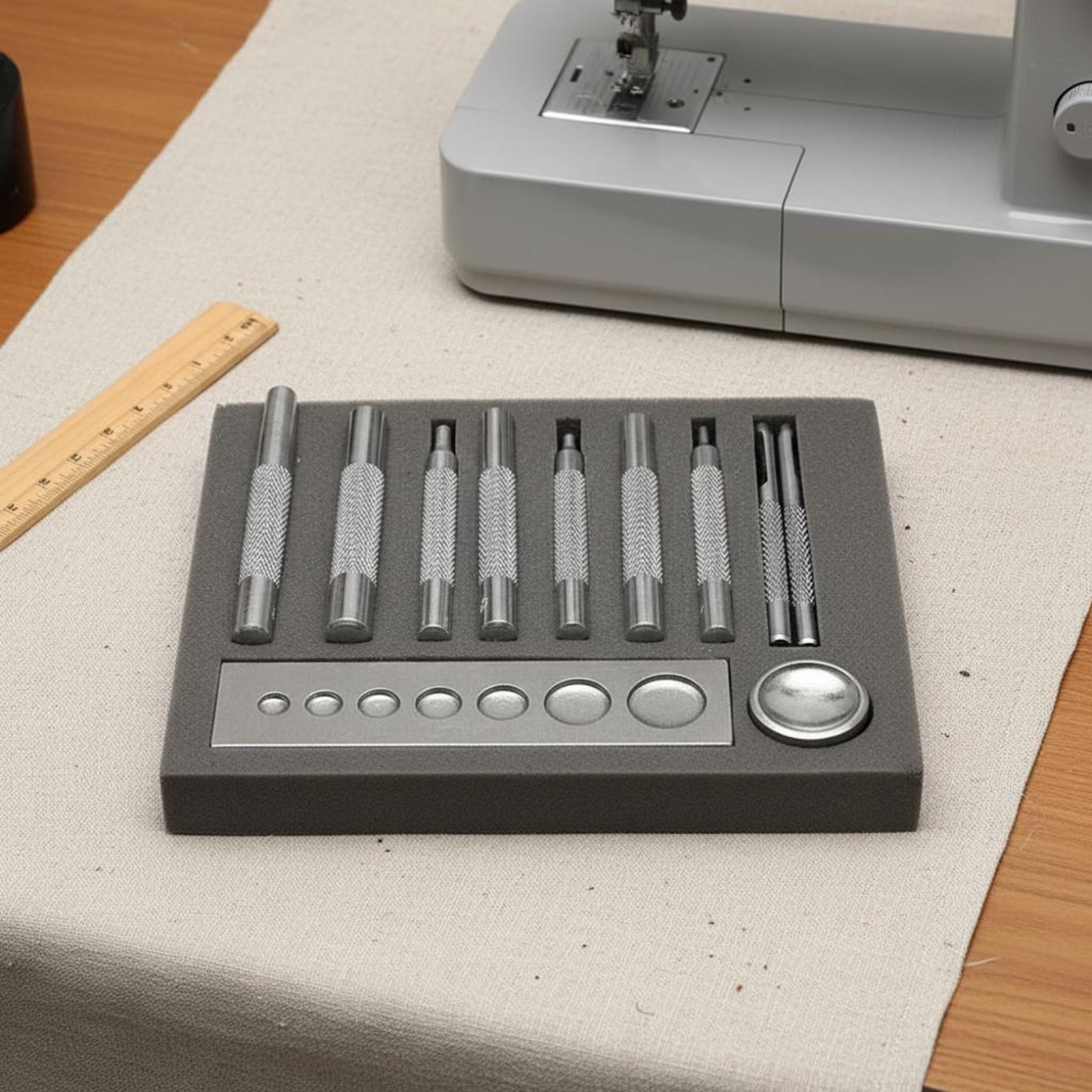11 Pieces Snap Fastener Tool S - огляд і ціна Rivet Setter Tool