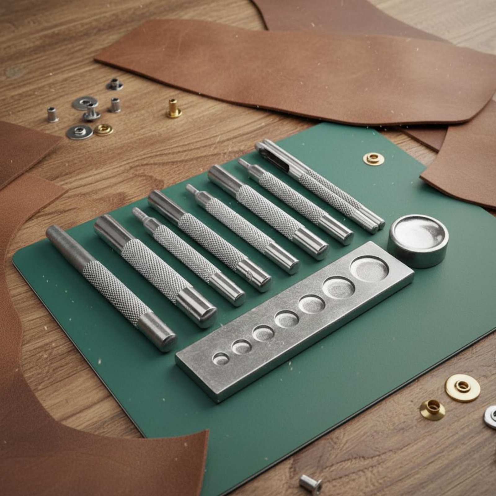 11 Pieces Snap Fastener Tool S - огляд і ціна Rivet Setter Tool