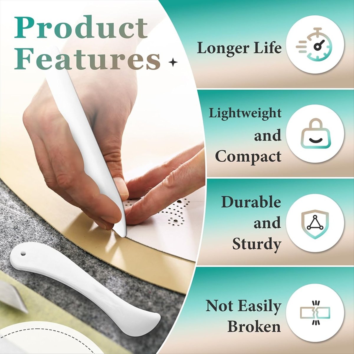 【Best Seller】20 Pcs Bone Folde - огляд і ціна Bone Folder Tool