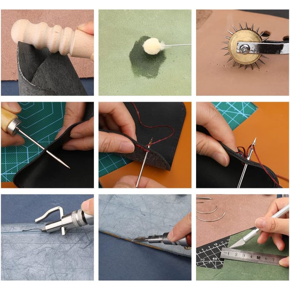 Leather Working Tools Practica - огляд і ціна Groover Stitching Tool